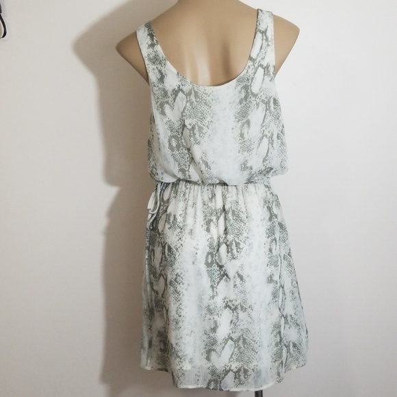 BAR III SNEACK PRINT MIDI WOMEN'S DRESS SIZE M, - Picture 5 of 7